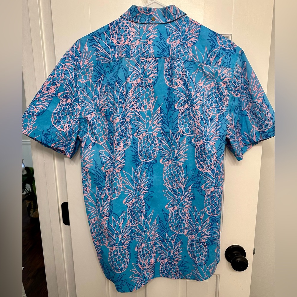 chubbies Short-Sleeve Button-Down with Pineapple … - image 3